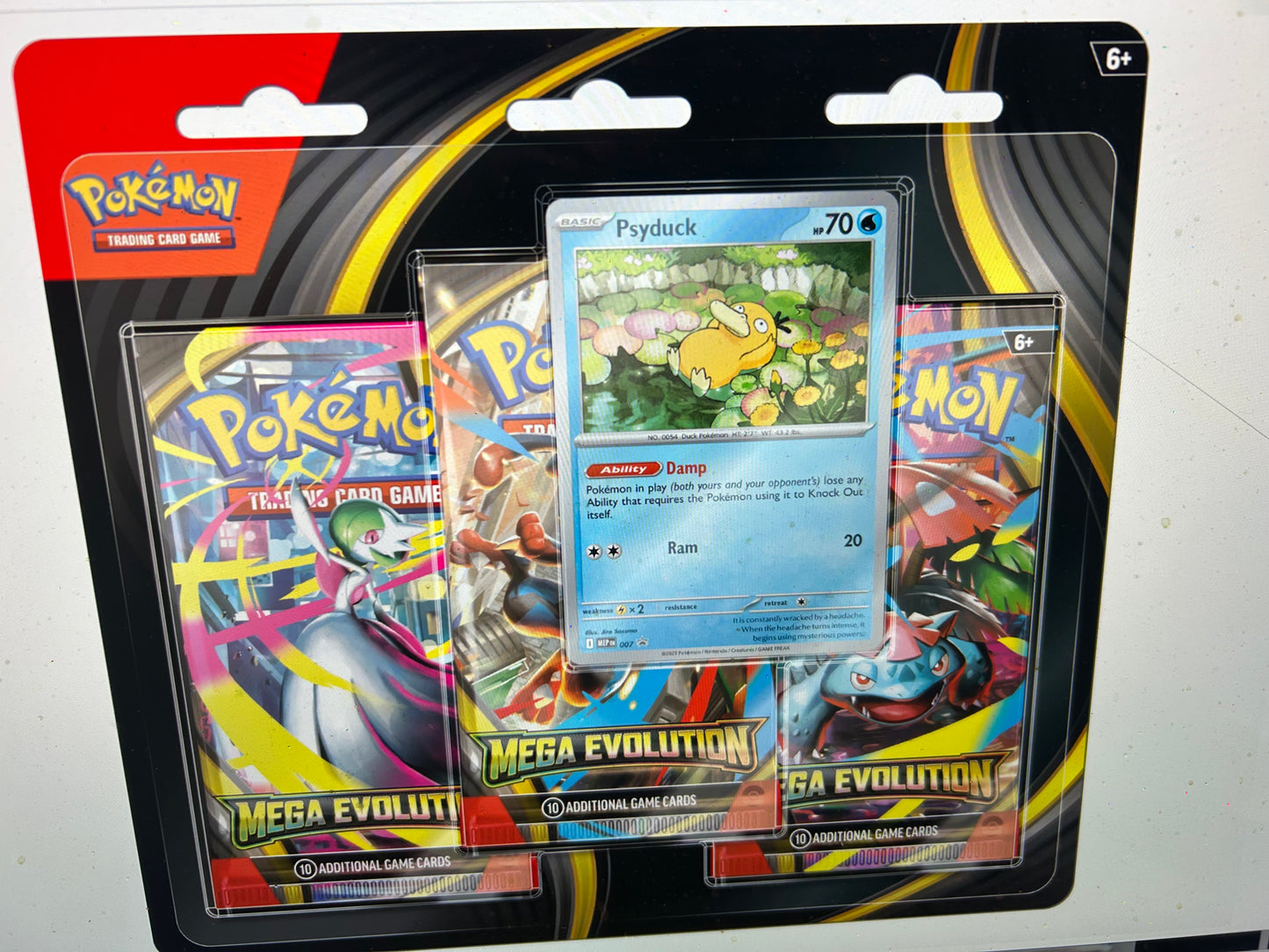 MEGA EVOLUTION SEALED 3-PACK BLISTERS NEW