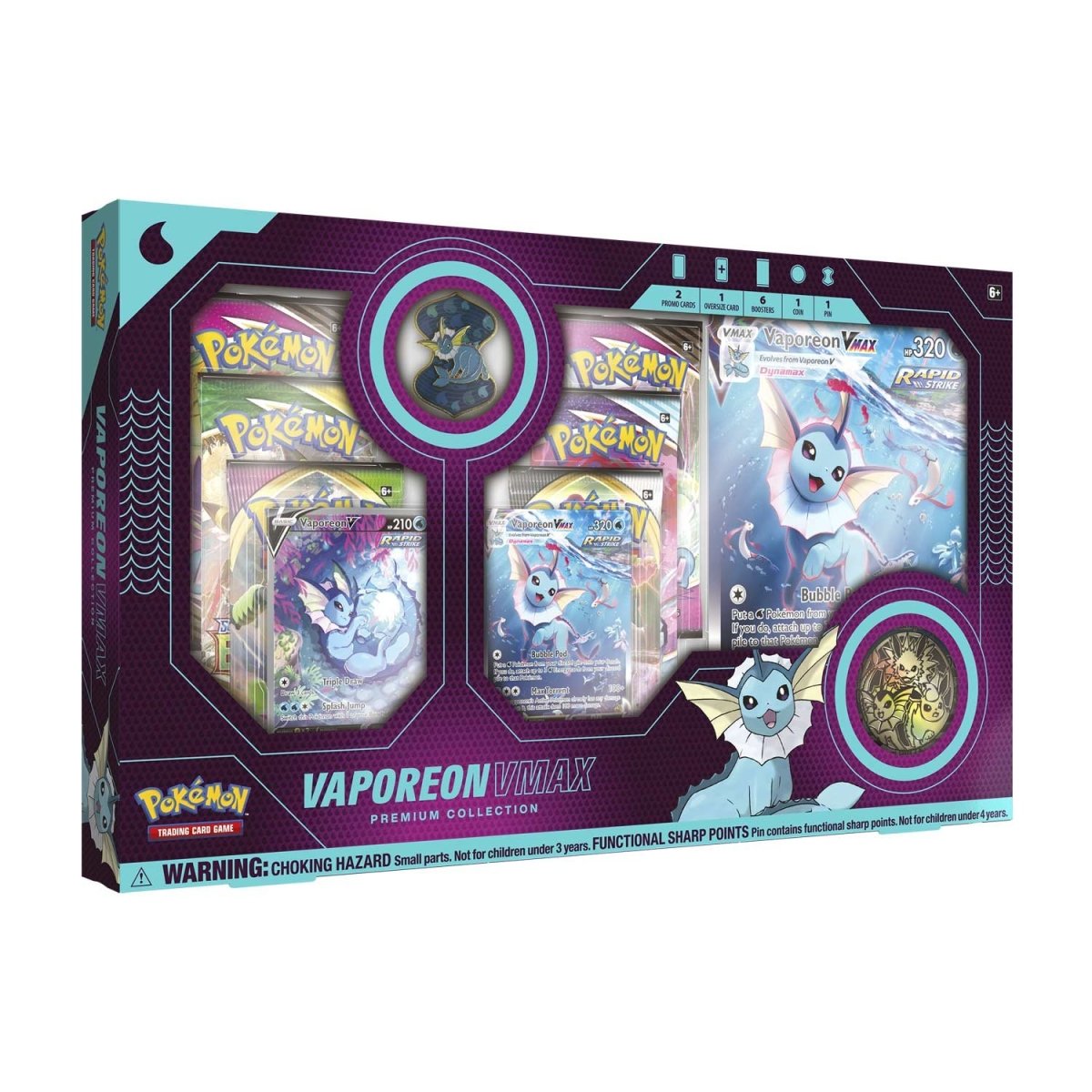 VAPOREON VMAX PREMIUM COLLECTION BOX