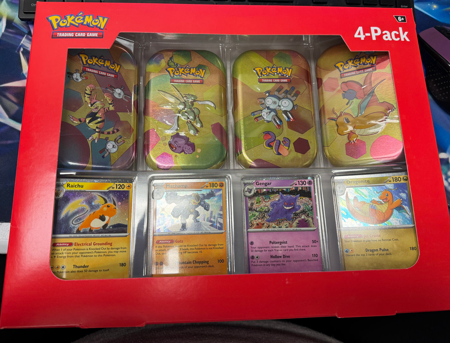 151 4 PACK MINI TINS