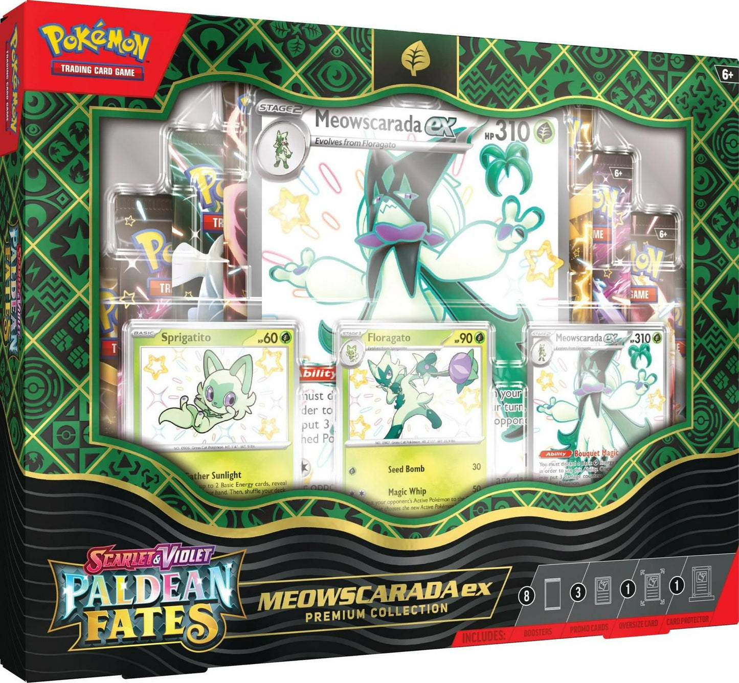 MEOWSCARADA EX PREMIUM COLLECTION (PALDEAN FATES) **DAILY DEALS**
