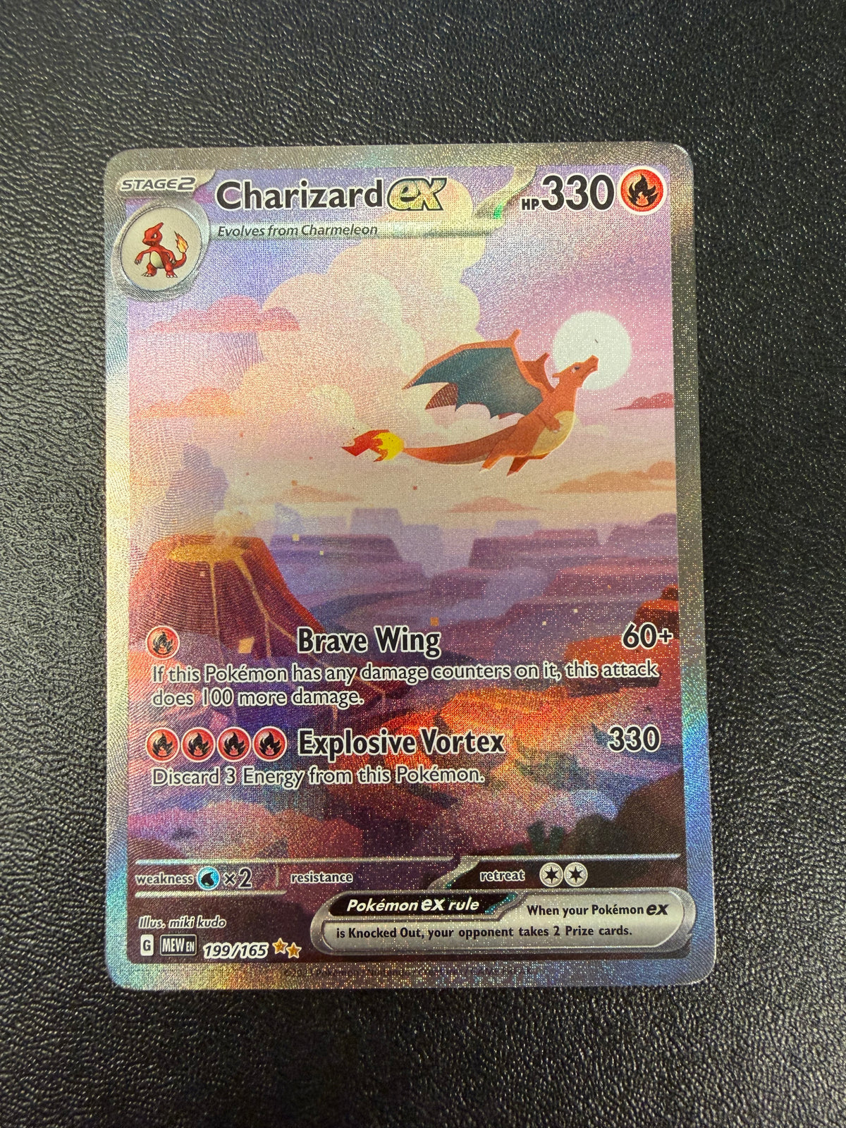 SCARLET & VIOLET 151 CHARIZARD EX 199/165 PK1728