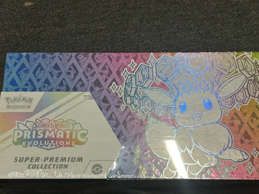 PRISMATIC EVOLUTIONS SUPER PREMIUM COLLECTION.   **DAILY DEAL**