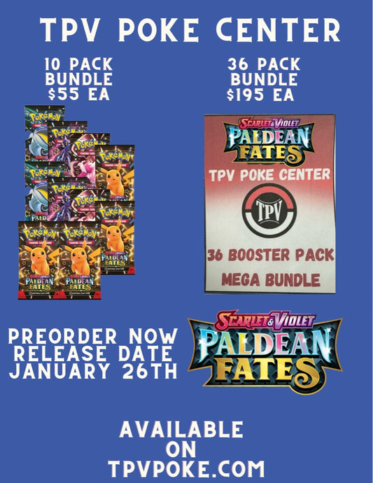 PALDEAN FATES (10 PACK BUNDLE)