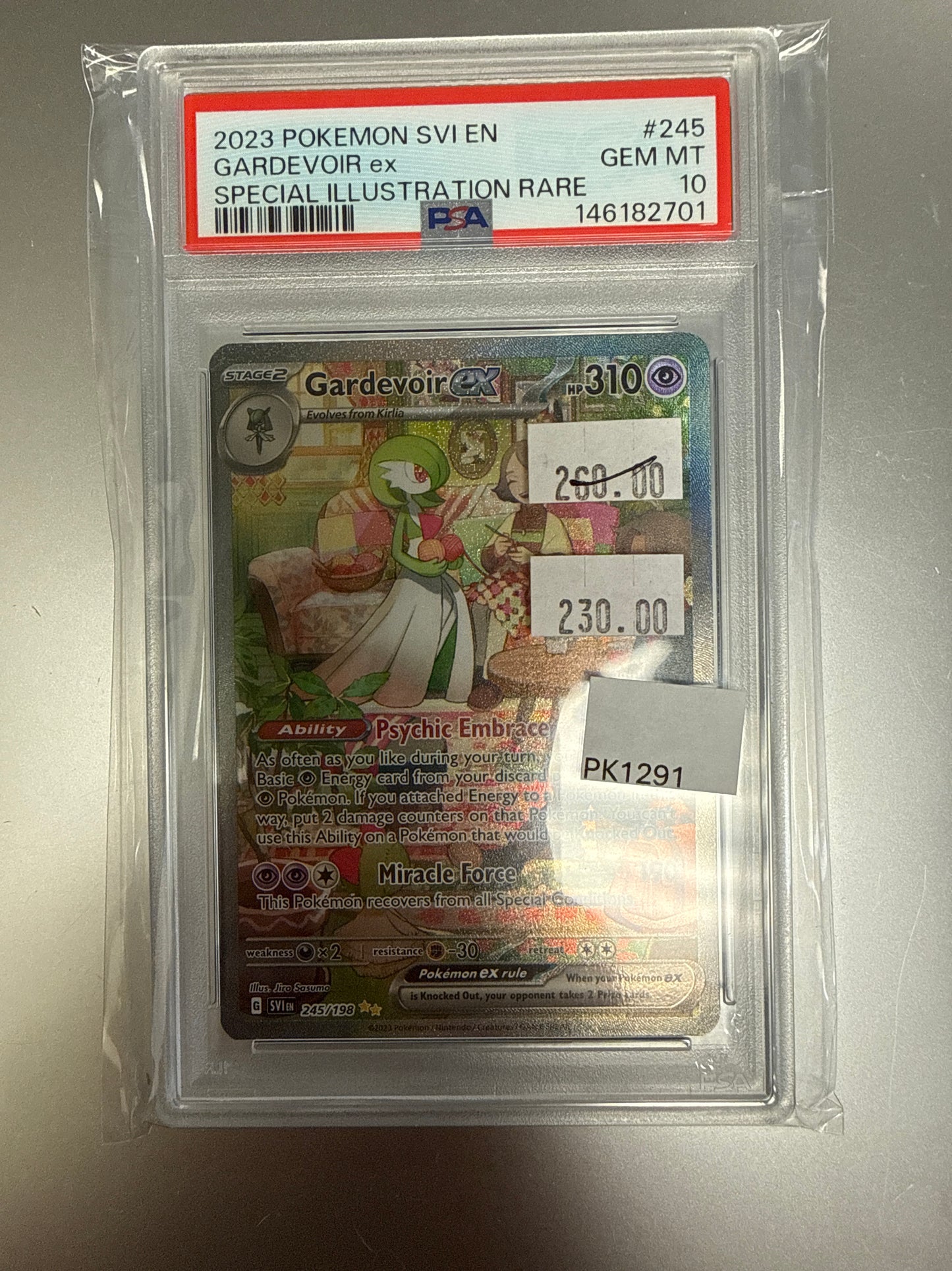 Pk1291 Gardevoir ex #245