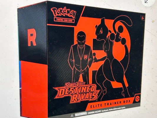 DESTINED RIVALS SEALED ELITE TRAINER BOX.