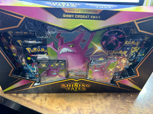 SHINING FATES SHINY CROBAT VMAX PREMIUM COLLECTION