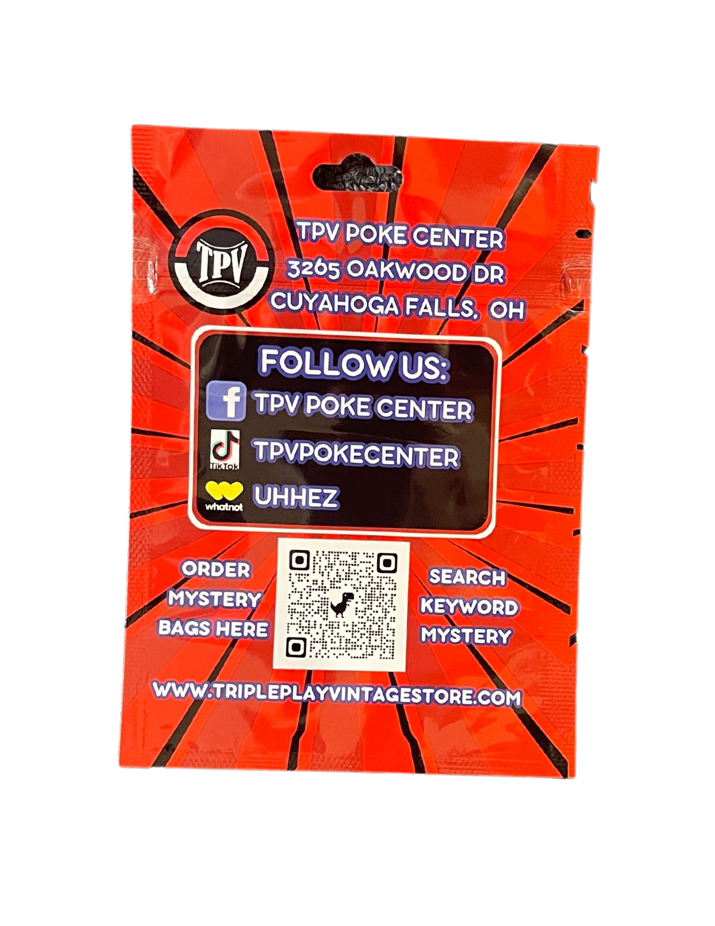 $99 TPV POKE CENTER MYSTERY BAG (6 PACKS)