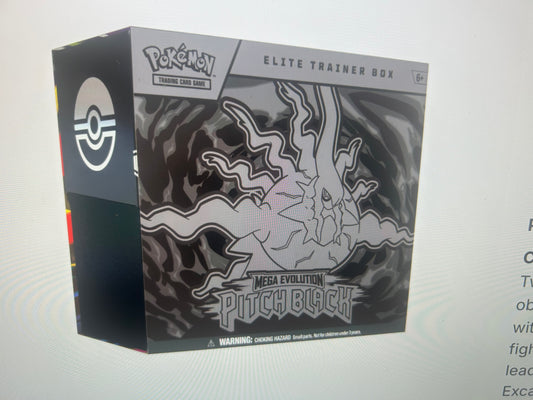 PITCH BLACK SEALED ELITE TRAINER BOX.     RELEASE 7/17.  LIMIT 3