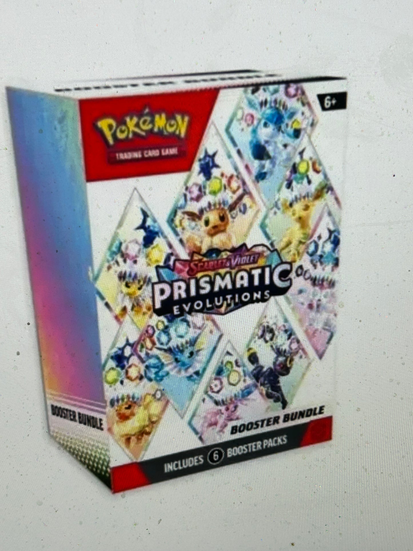 PRISMATIC EVOLUTIONS SEALED BOOSTER BUNDLE.
