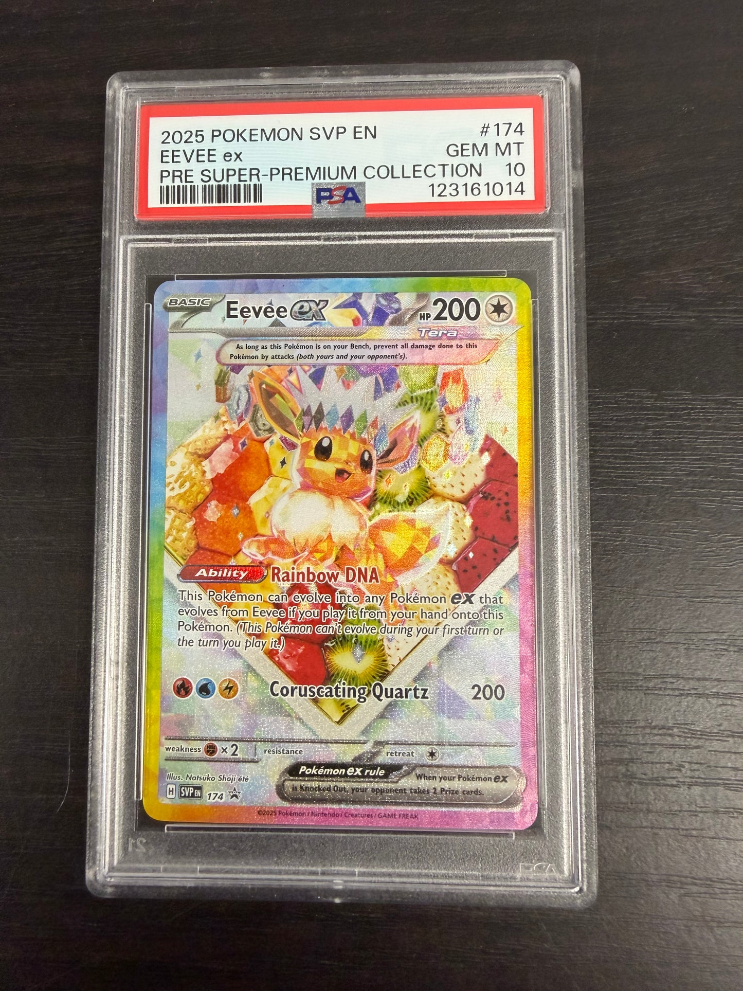 2025 EEVEE PROMO 174 PSA 10 PK981.  SALE