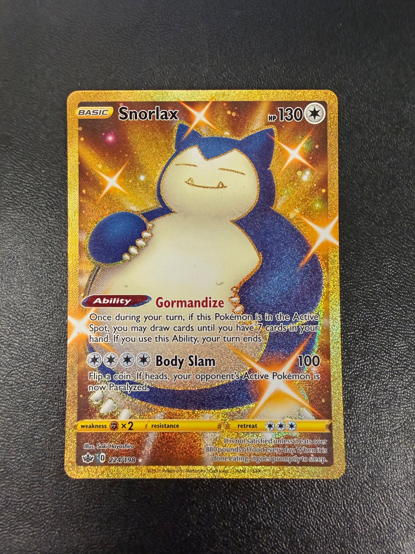 CHILLING REIGN SNORLAX 224/198 PK1741