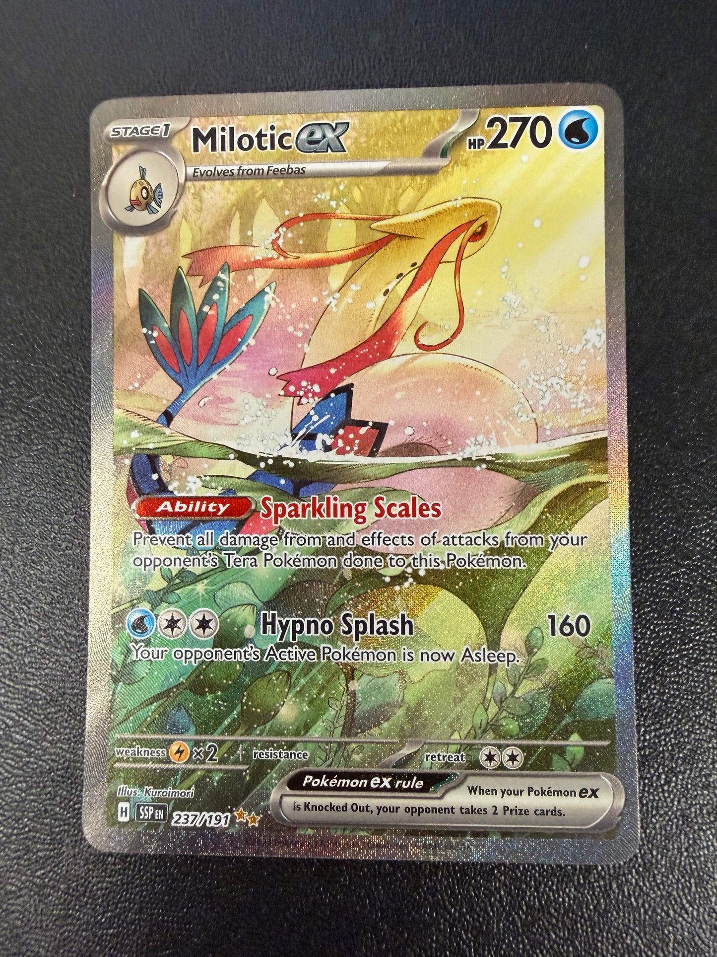 SURGING SPARKS MILOTIC EX 237/191 PK1742