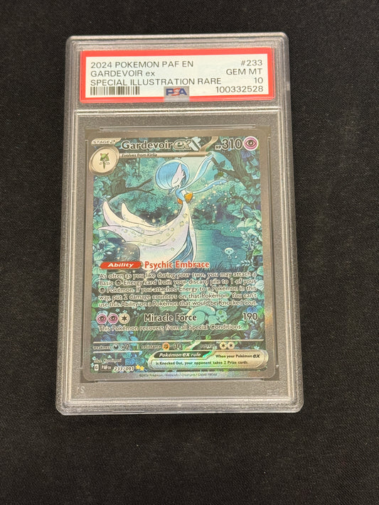 POKEMON PALDEAN FATES GARDEVOIR ex 233/091  PSA 10  GEMN MINT  PK905