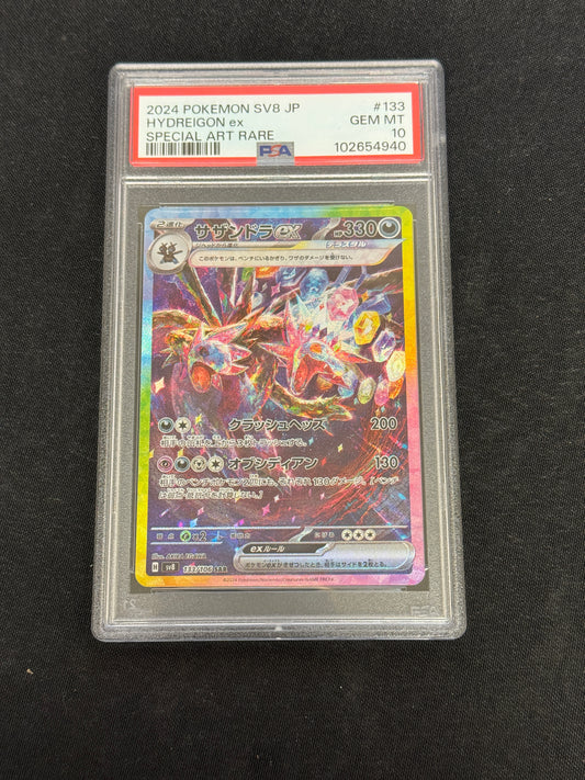POKEMON JAP HYDREGION ex 133/106  PSA 10  GEM MINT  PK800