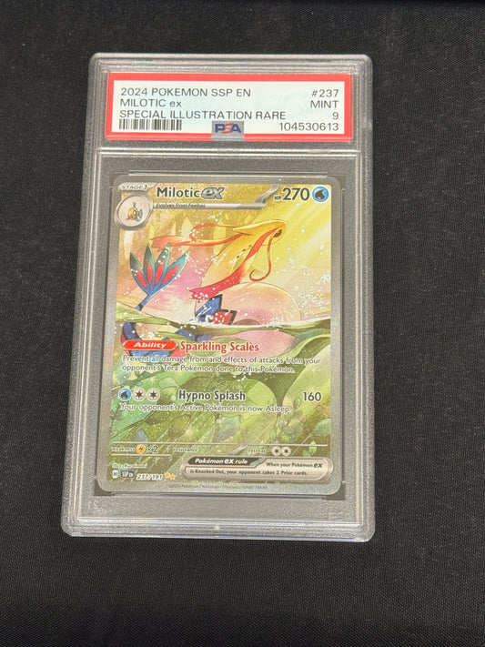 POKEMON SURGING SPARKS MILOTIC ex 237/191  PSA 9  MINT  PK826