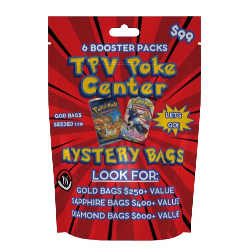 $99 TPV POKE CENTER MYSTERY BAG (6 PACKS)